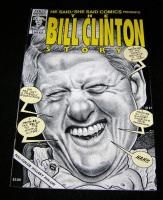 Gennifer Flowers signed comic He Said She Said, Bill Clinton