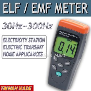 Gaussmeter EMF Elf Magnetic Field Gauss Meter 30 300Hz