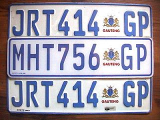Gauteng License Plate Gangsters Paradise South Africa