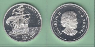 Canada 2004 9999 Silver $1 First French Settlement