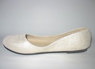 FRENCH SOLE fs/ny SLOOP WOMENS GOLD BALLET SHOE 7.5   7