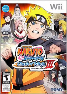 Naruto Shippuden Clash of Ninja Revolution 3 New Ni
