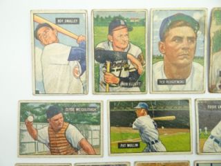 31 1951 Bowman Baseball Garagiola RC Kluszewski Maglie RC More