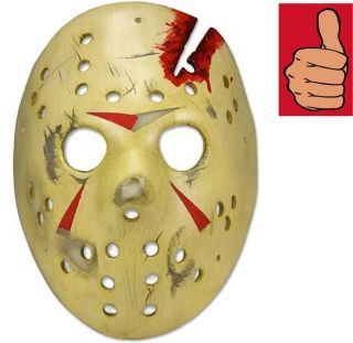 Friday the 13th Jason Voorhees Prop Replica Mask Part 4 The Final