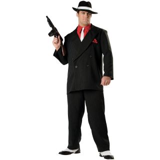Gangster Adult Mens 1920s 1940s Mafia Mobster Deluxe Halloween