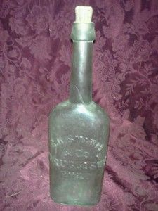 Antique RARE G K Smith Co Druggists Philadelphia Medicine Bottle Op