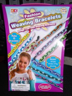 WEAVING BRACELETS Make Your Own Craft Kit *NEW* Friendship Bracelets