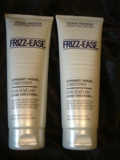 John Frieda Frizz Ease Straight Ahead Shampoo Conditioner 250ml Each