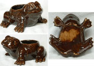 Frog Toad Planter Jenkin Ceramic Large 10 1 2 Long