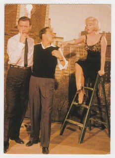 Postcard Marilyn Monroe Gene Kelly Montand Lets Make Love 1960