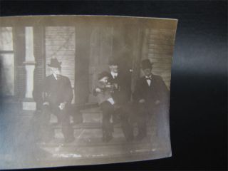 Antique Photograph George R Osborne Family Danbury Ct