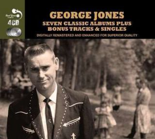 George Jones SEVEN CLASSIC ALBUMS PLUS 105 Tracks REMASTERED New
