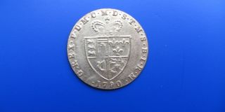 1790 King George III Imitation Spade Guinea Jetton Token Coin LUSTROUS