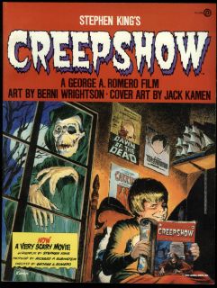 Creepshow Stephen King George Romero Graphic Novel Wrightson Art 1st