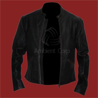 Tron Legacy Sam Flynn Replica Brown Genuine Bomber Leather Jacket New