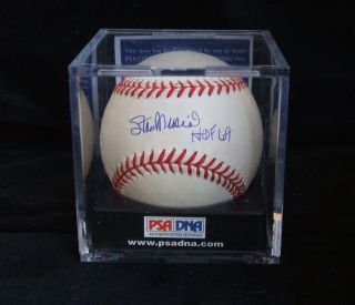 Stan Musial Signed Baseball Autographed Ball HOF 69 PSA DNA Graded