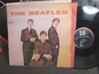 Introducing The Beatles Englands No 1 Vocal Group SR1062 Vee Jay Label