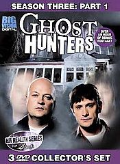 Ghost Hunters Season 3 Part 1 DVD 2007 3 Disc Set