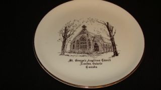 St Georges Anglican Church London Ont Canada Vintage 22K Gold