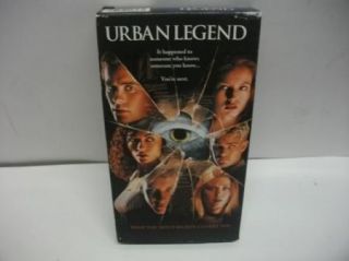 Urban Legend VHS Jared Leto Robert Englund Scary Movie