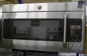NEW GE CAFE 30 OVER THE RANGE MICROWAVE OVEN STAINLESS STEEL