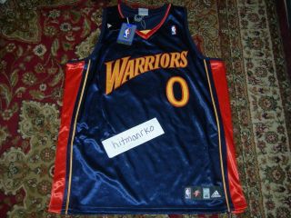 Gilbert Arenas Authentic ROOKIE Road Golden State Warriors Jersey