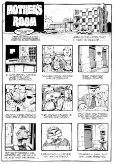 Rick Geary Original Comic Art 'Mother's Room'