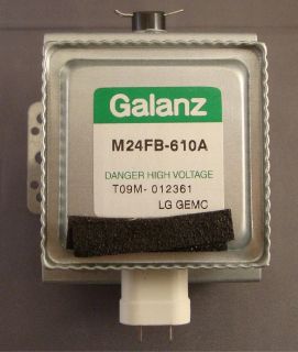 Galanz M24FB 610A LG Gemc Microwave Oven Magnetron