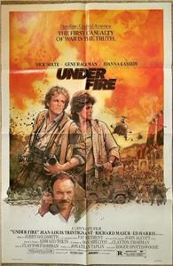 Nick Nolte, Gene Hackman UNDER FIRE 1989 Movie Poster 1Sh 7424