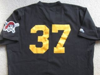 1999 BRANT BROWN Pittsburgh Pirates GAME WORN Used Uniform, BP Jersey