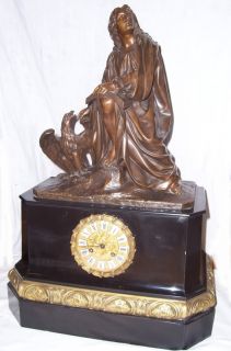Antico Orologio San Giovanni Bronzo French Clock