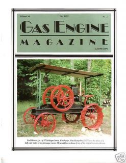 Galloway Engine Documents Fuller Johnson Farm Pump