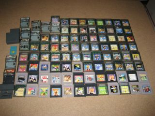 Original Nintendo Gameboy Game Boy Video Game Lot of 95 Games