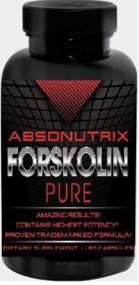 180 Caps Absonutrix Forskolin Pure 10 Ext 100mg Coleus Forskohlii Root
