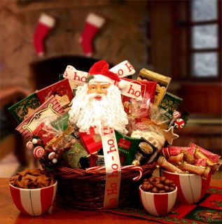 Christmas Gift Baskets   Santas Sweet Shop of Chocolates Gift Basket