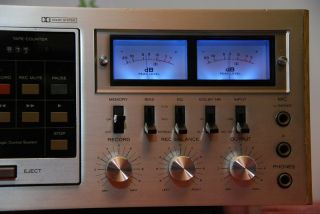 TEAC A 700◄ TAPE DECK RECORDER PIASTRA CASSETTE VINTAGE SILVER