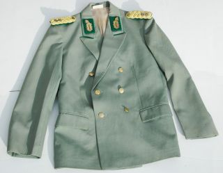 East German Boarder guards Generals tunic Double Breasted style
