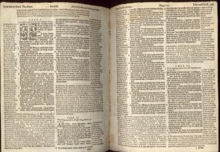 1580 Geneva Black Letter Bible Leaves RARE Complete Book of Malach