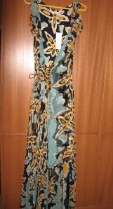 Diane Von Furstenberg Sold Out Maupiti Fiji Flower Maxi Dress 8