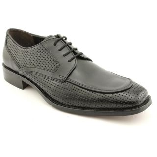Giorgio Brutini 24989 Mens Size 9 Black Leather Oxfords Shoes