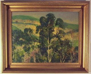 George Henry Melcher 1881 1975 Eucalyptus Landscape