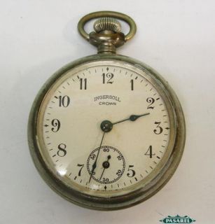  Traveling Cased Clock Pocket Watch By Henry Matthews Birmingham 1919