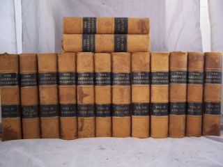 The American Cyclopaedia George Ripley 14 Vols 1873