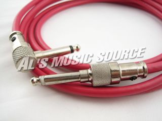 George Ls Master Series Red Cable 10ft Right Straight