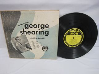 George Shearing His Quintent MGM E 518 10 inch 33 RPM Vinyl Record LP