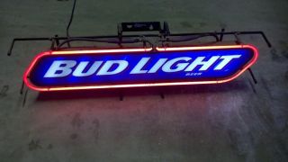 bud light neon sign in Breweriana, Beer