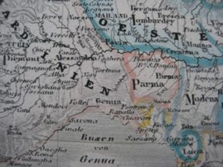  Antique Map ITALY 1831 Giuseppe Mazzini Sardinia Sicily Tuscany Rome