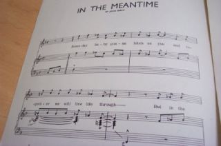 in the meantime georgie fame sheet music