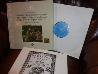 Gesualdo The Complete Five Part Madriges Q Vocale Box