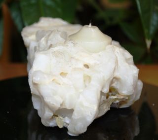 Calcite Candle Holder Good Fengshui Ideal Gift CCH 05